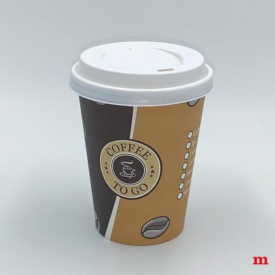 Kaffeebecher 0,3l mit Deckel