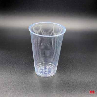 Plastiktrinkbecher 0,25l transparent