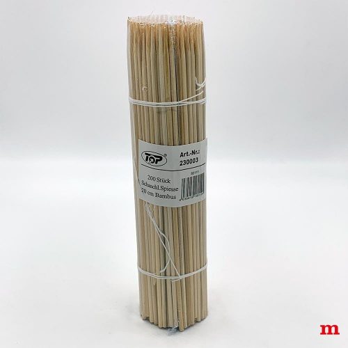 Schaschlikspieße aus Bambus